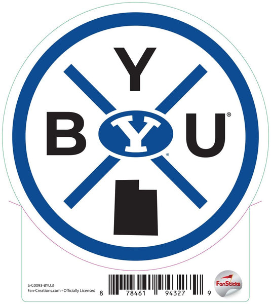 Fan Creations Decal Montana State - NCAA 3inch Decal