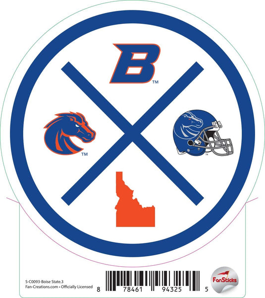 Fan Creations Decal Nebraska - NCAA 3inch Decal