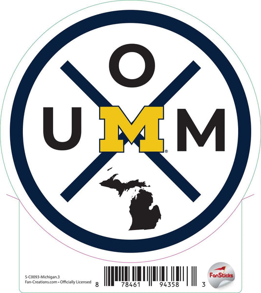 Fan Creations Decal Oregon - NCAA 3inch Decal