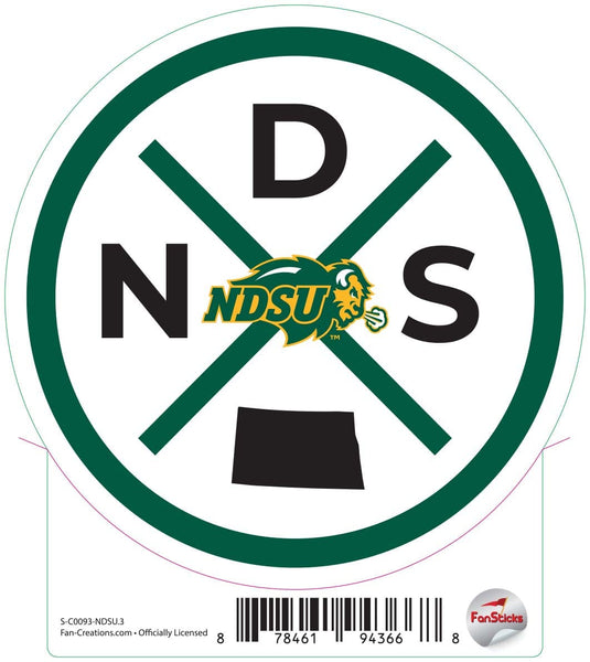 Fan Creations Decal SMU - NCAA 3inch Decal