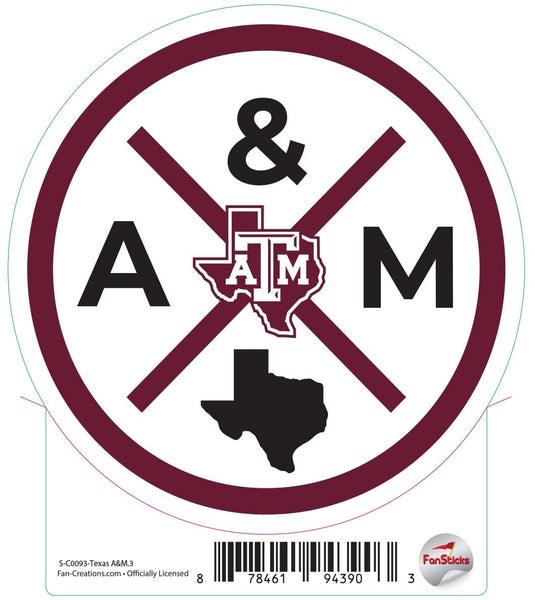 Fan Creations Decal Virginia Tech - NCAA 3inch Decal