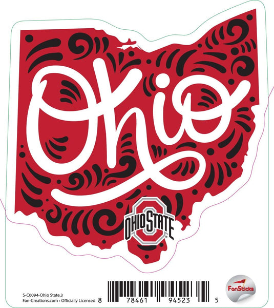 Fan Creations Decal Iowa State - NCAA 3inch Decal