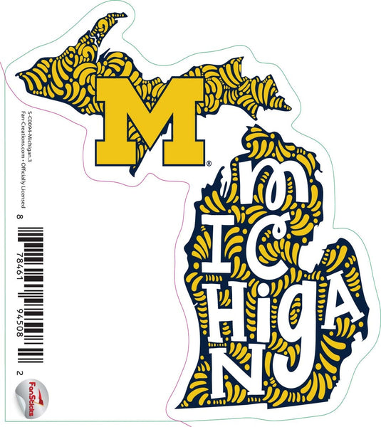 Fan Creations Decal Alabama - NCAA 3inch Decal
