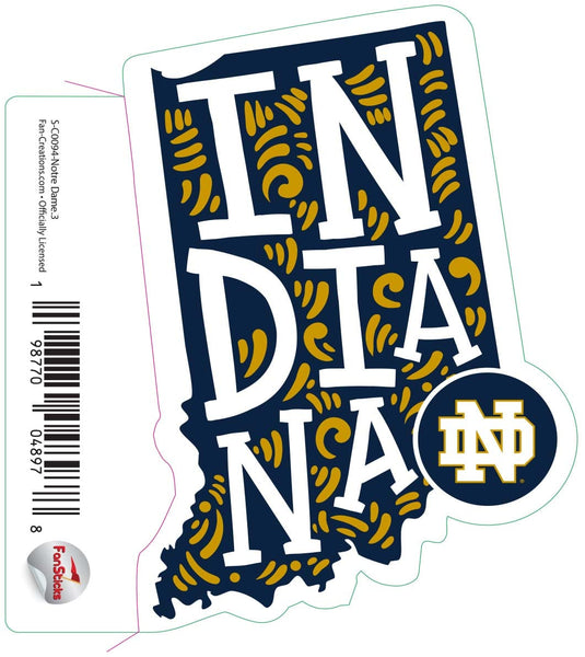 Fan Creations Decal Ohio State - NCAA 3inch Decal