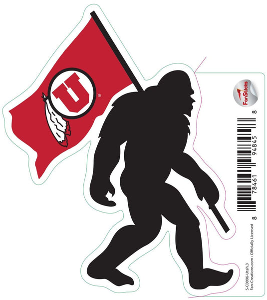 Fan Creations Decal Indiana - NCAA 3inch Decal