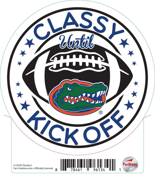 Fan Creations Decal Kentucky-3- B - NCAA 3inch Decal