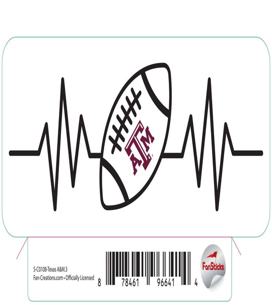 Fan Creations Decal Alabama - NCAA 3inch Decal