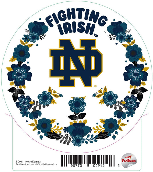Fan Creations Decal Notre Dame - NCAA 3inch Decal