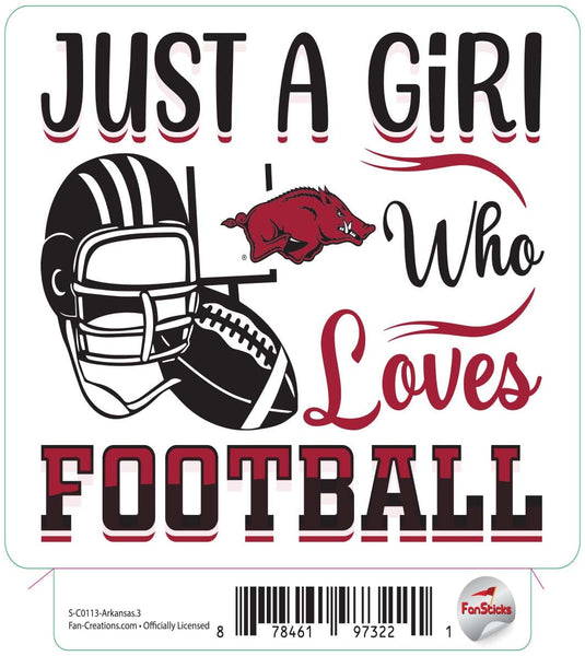 Fan Creations Decal Central Arkansas - NCAA 3inch Decal