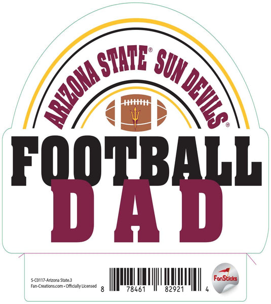 Fan Creations Decal Clemson - NCAA 3inch Decal