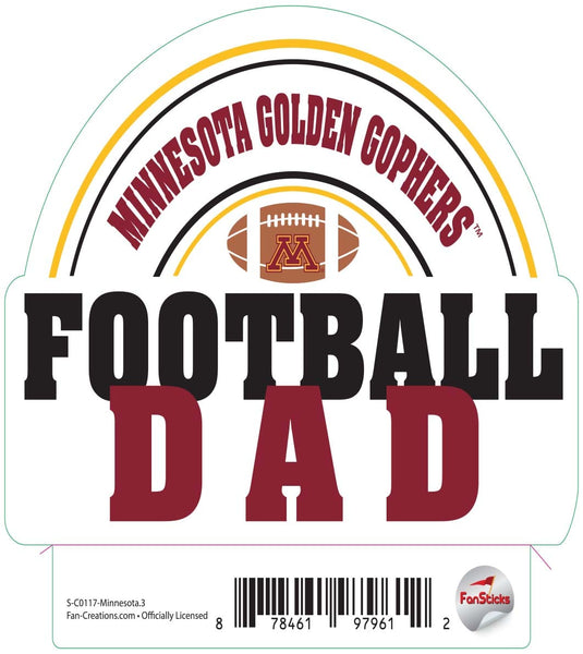 Fan Creations Decal Oklahoma - NCAA 3inch Decal