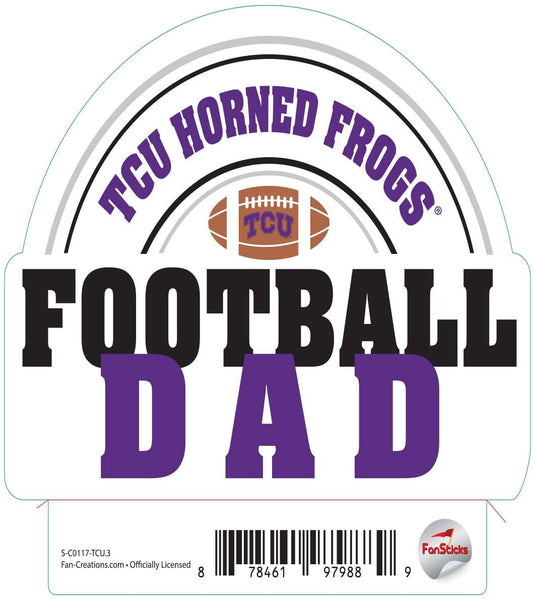 Fan Creations Decal Texas - NCAA 3inch Decal