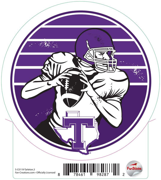 Fan Creations Decal Texas - NCAA 3inch Decal