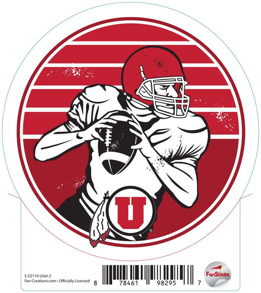 Fan Creations Decal Wisconsin - NCAA 3inch Decal
