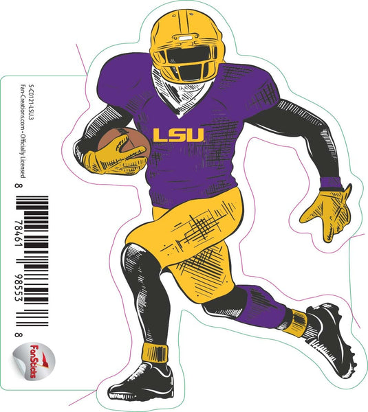Fan Creations Decal LSU - NCAA 3inch Decal