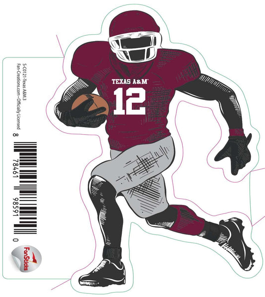 Fan Creations Decal Tuskegee - NCAA 3inch Decal