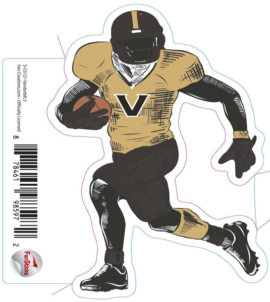 Fan Creations Decal Wisconsin - NCAA 3inch Decal