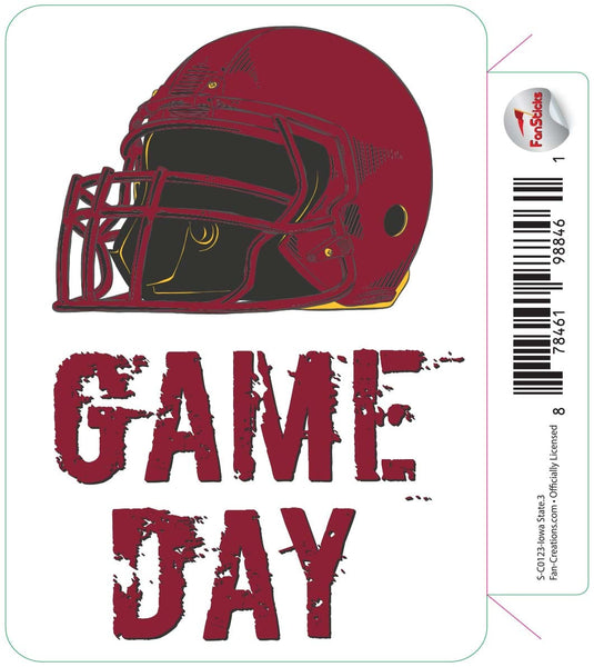 Fan Creations Decal Iowa - NCAA 3inch Decal