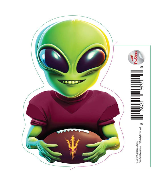 Fan Creations Decal Arizona-3- B - NCAA 3inch Decal