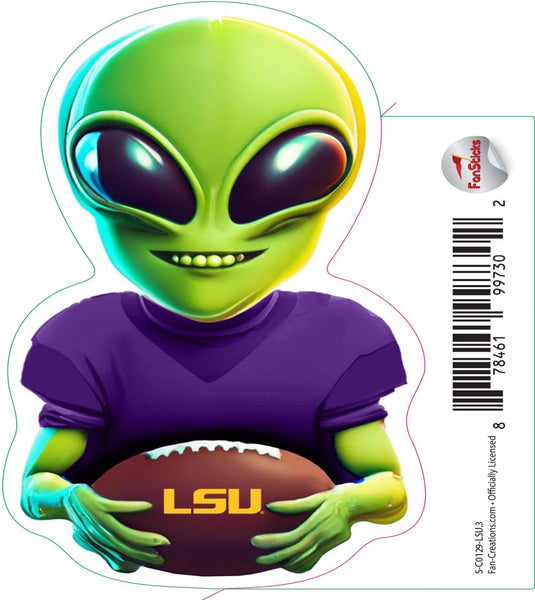 Fan Creations Decal LSU - NCAA 3inch Decal