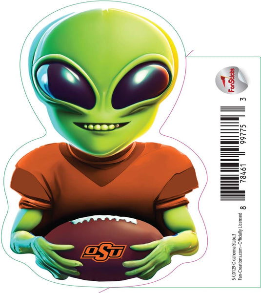 Fan Creations Decal Oklahoma State - NCAA 3inch Decal