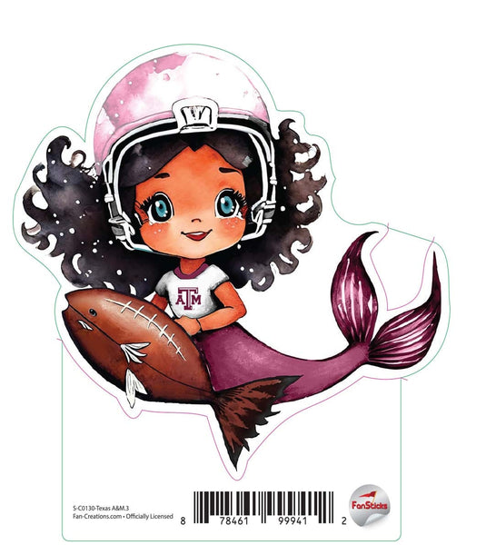 Fan Creations Decal Texas A&M - NCAA 3inch Decal
