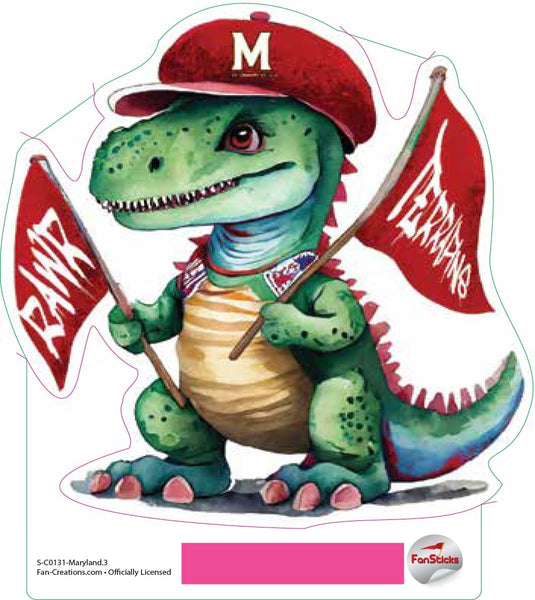 Fan Creations Decal Maryland - NCAA 3inch Decal