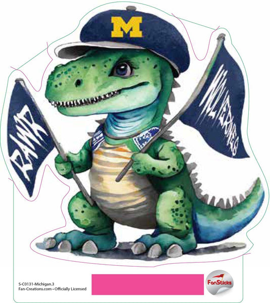 Fan Creations Decal Michigan - NCAA 3inch Decal