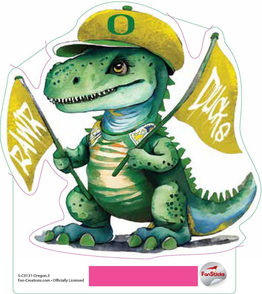Fan Creations Decal Oregon - NCAA 3inch Decal