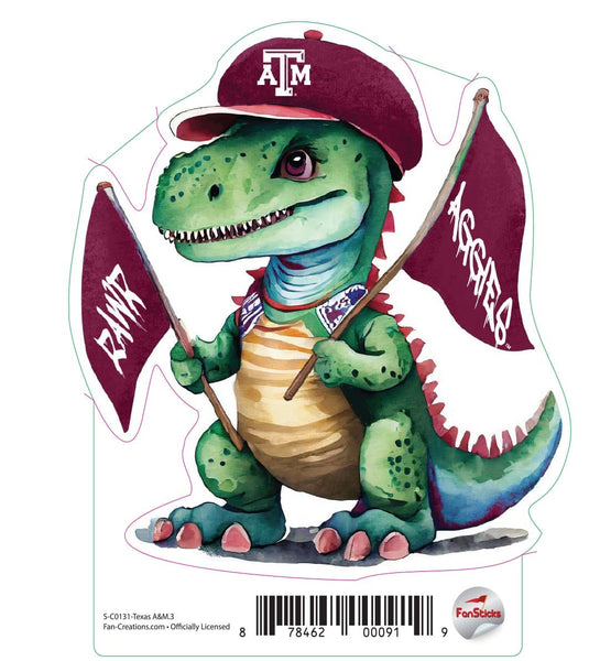 Fan Creations Decal Texas A&M - NCAA 3inch Decal