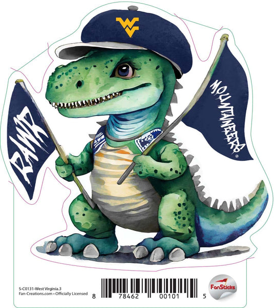Fan Creations Decal West Virginia - NCAA 3inch Decal