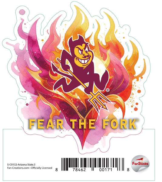 Fan Creations Decal Arizona State - NCAA 3inch Decal