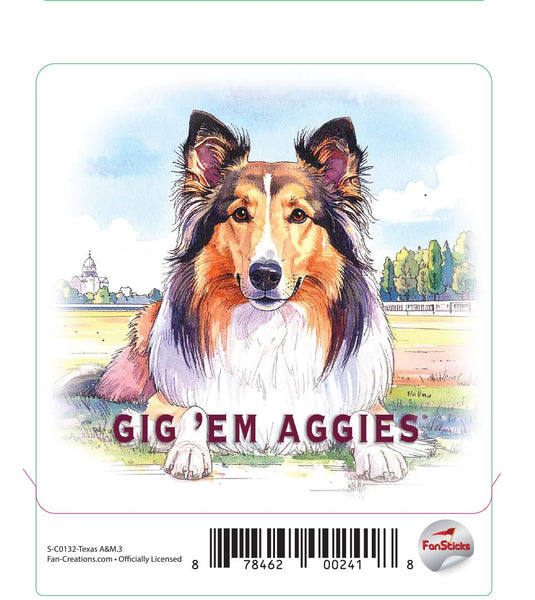 Fan Creations Decal Texas A&M - NCAA 3inch Decal