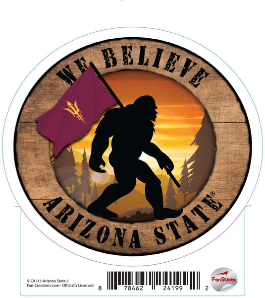 Fan Creations Decal Arizona State - NCAA 3inch Decal