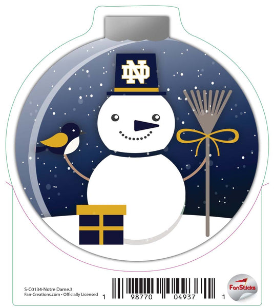 Fan Creations Decal Notre Dame - NCAA 3inch Decal