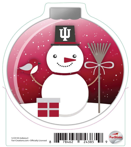 Fan Creations Decal Indiana - NCAA 3inch Decal