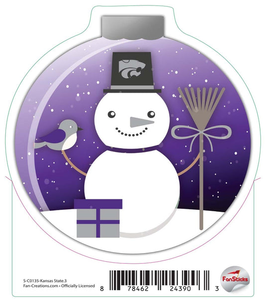 Fan Creations Decal Kansas State - NCAA 3inch Decal