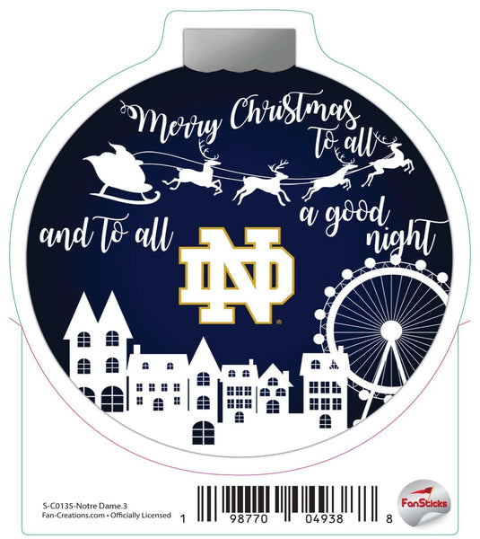 Fan Creations Decal Notre Dame - NCAA 3inch Decal