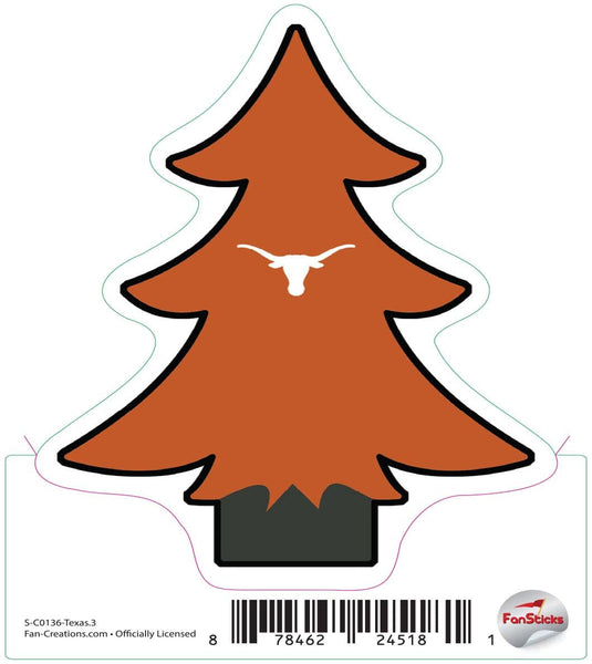 Fan Creations Decal Texas - NCAA 3inch Decal