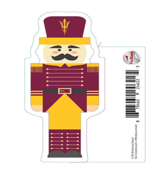 Fan Creations Decal Arizona State - NCAA 3inch Decal