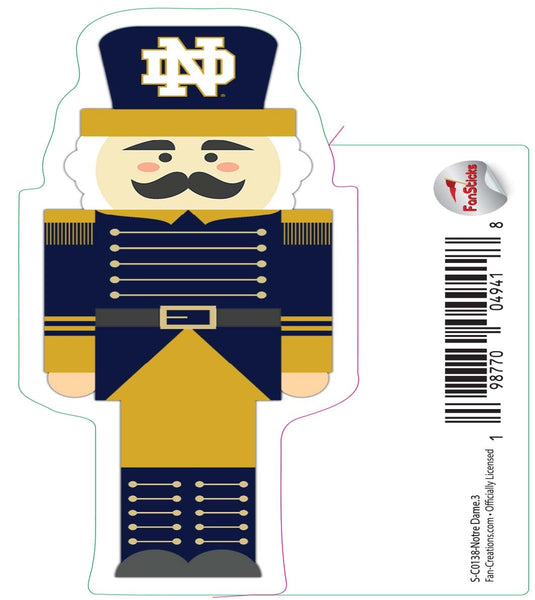 Fan Creations Decal Notre Dame - NCAA 3inch Decal