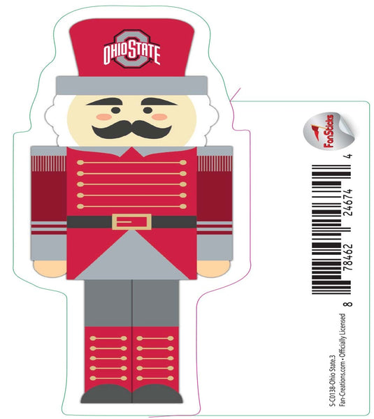 Fan Creations Decal Ohio State - NCAA 3inch Decal