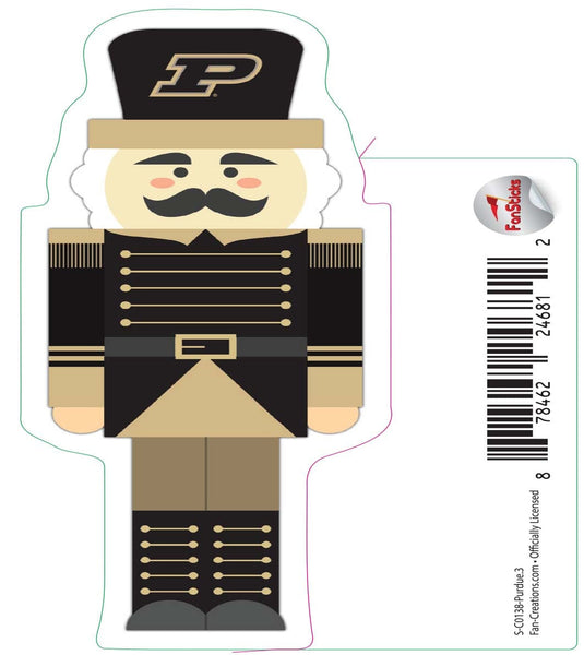 Fan Creations Decal Purdue - NCAA 3inch Decal
