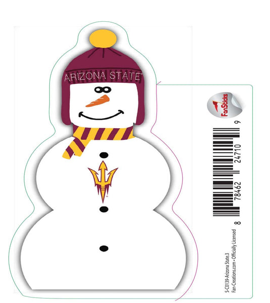 Fan Creations Decal Arizona State - NCAA 3inch Decal