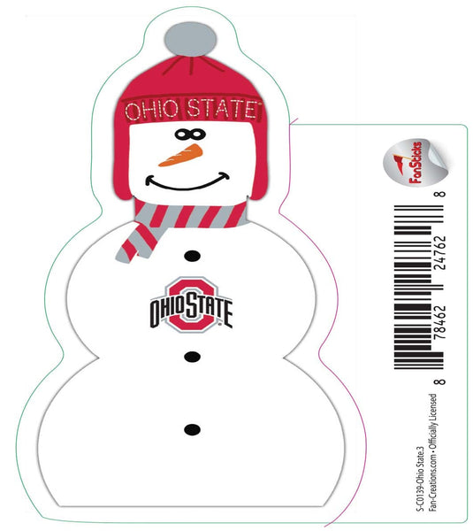 Fan Creations Decal Ohio State - NCAA 3inch Decal