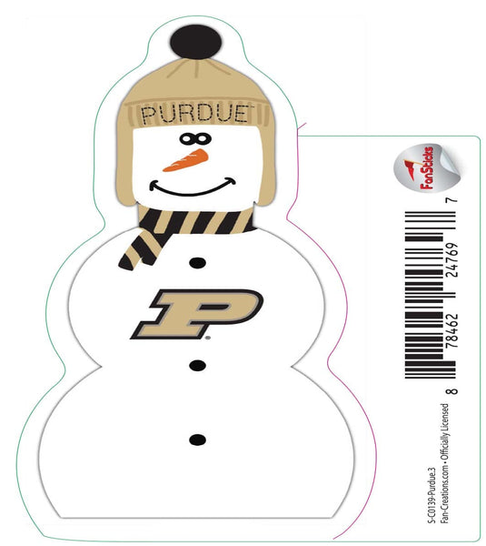 Fan Creations Decal Purdue - NCAA 3inch Decal