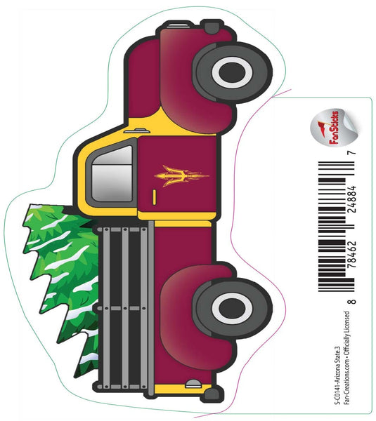 Fan Creations Decal Arizona State - NCAA 3inch Decal