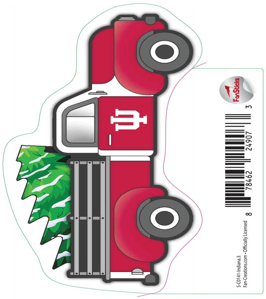 Fan Creations Decal Indiana - NCAA 3inch Decal