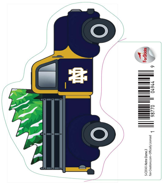 Fan Creations Decal Notre Dame - NCAA 3inch Decal