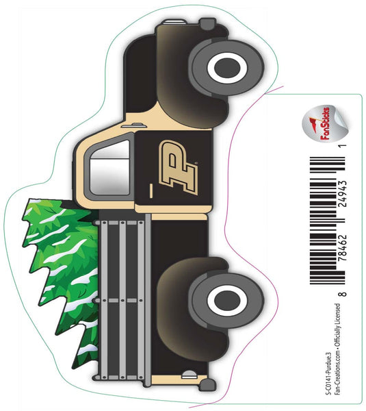 Fan Creations Decal Purdue - NCAA 3inch Decal